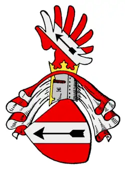 Das Wappen der Schrenck-Notzing