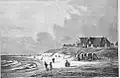 Franz Schreyer: Strand bei Ebbe auf Norderney, 1880