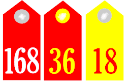 Achselklappen InfRgt Nr. 168[A 1] Füsilier Rgt Nr. 36 InfRgt Nr. 18 Mannschaften