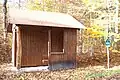 Schutzhütte Pferdestall am Flößerpfad