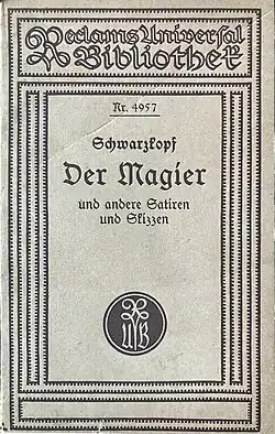Cover von Der Magier, 1907