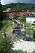 Fischzuchtbetrieb am Höhlenbach