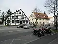 Ristorante Cala&nbsp;Luna in der Schweinauer Hauptstraße 62 (Fachwerkbau, im Kern 18. Jahrhundert)