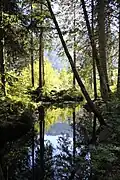 Wasserlauf zwischen den Seen