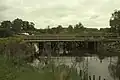 Brücke über die Schwennau vor der Mündung in die Flensburger Förde