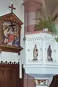 Kanzel der Dorfkirche