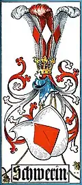 Stammwappen von Otto Hupp im Münchener Kalender von 1903