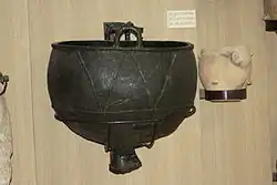 Skythische Schale, 5.–4. Jahrhundert v. Chr., Bronze; aus Castelu (bei Medgidia, Kreis Constanța)
