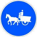 R-408 Sonderweg für Fuhrwerke