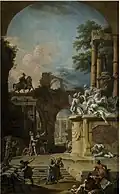 Das Grabmal des Herzogs von Devonshire (1725)