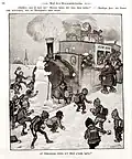 Sekundär- und Lokalbahnen wurden wie hier 1902 oft zur Zielscheibe.