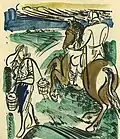 Illustration für den Kobsar von Taras Schewtschenko, um den 1930