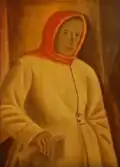 Porträt von Oksana Pawlenko, um den 1926/27