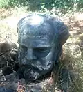 Unbekannte Figur in der Kommunistenkurve des Seeparks Lünen