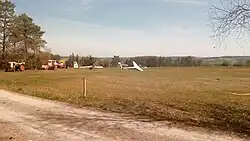 Zwei Segelflugzeuge