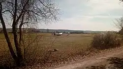 Ein Segelflugzeug