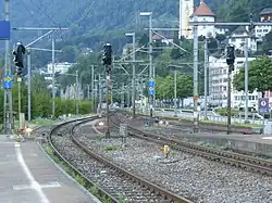 Abgedeckte ungültige Ausfahrsignale