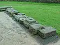 Pfostenfundamente