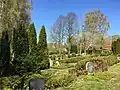 Friedhof, unmittelbar am Nord-Ostsee-Kanal gelegen