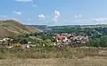 Blick auf Șeica Mică (li. der Hausberg)