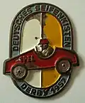 Plakette des Deutschen Seifenkisten Derby e.&nbsp;V. von 1957