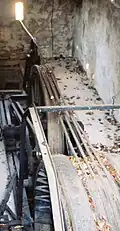 Die Seiltrommel in der Bergstation