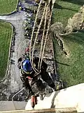 Industriekletterer mit PSAgA