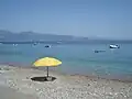 Der Strand von Selianitika