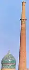 Minarett der Ali-Moschee in Isfahan