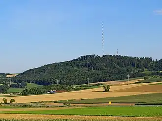 Hühnerberg mit Sender Hühnerberg