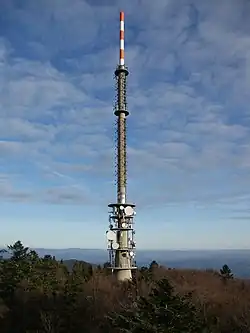 Sendeturm auf dem Brotjacklriegel