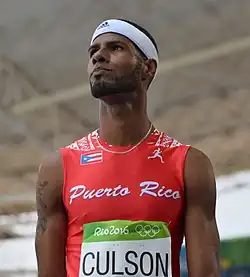 Javier Culson – zweifacher Vizeweltmeister (2009/2011) – Rang sechs in&nbsp;50,33&nbsp;s