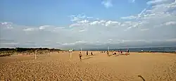 Strandabschnitt Richtung Nordosten