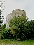 Reste einer Windmühle