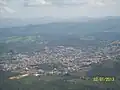 Blick auf Caeté von der Serra da Piedade