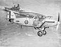 Hawker Osprey über der Eagle