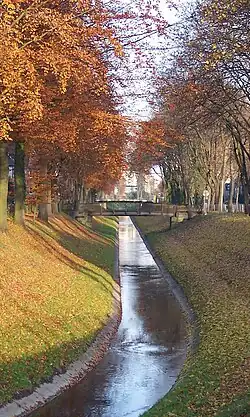 Die Seseke in Kamen