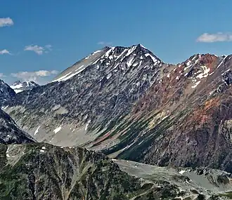 Sessel Mountain, Ostansicht