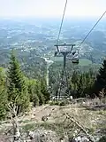 Die neue Seilbahn, hinten: St. Radegund (2007)