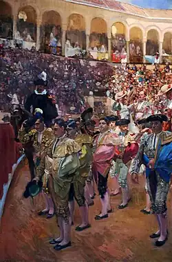 Sevilla. Los toreros (1915)