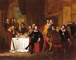 Shakespeare and His Friends at the Mermaid Tavern
