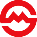 Metro Shanghai Kombination der Initialen des englischen Namens