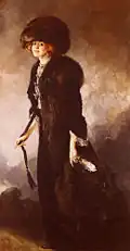 Porträt von Ruby Miller, Öl auf Leinwand (1890), Privatbesitz
