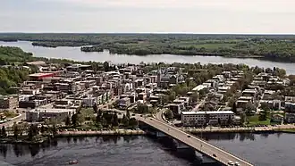 Luftansicht von Shawinigan