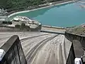 Blick vom Überfall hinab