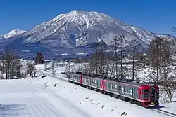 Triebzug der Baureihe 115 bei Kurohime