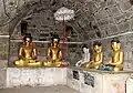 Beschirmte Buddhas