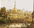Lithographie von 1825