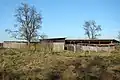 In der Denkmalliste Niedersachsen aufgeführter Bienenzaun in der Südheide.