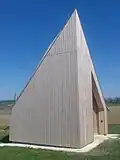 Kapelle Oberbechingen von Frank Lattke, Außenansicht